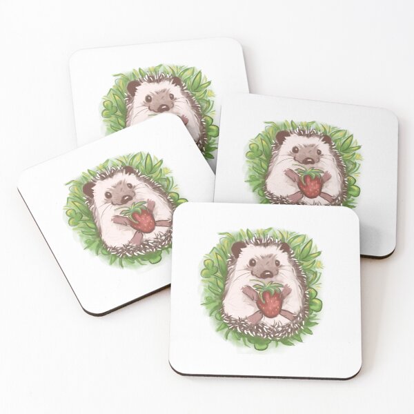 Item preview, Happy Strawberry Hedgehog  designed and sold by Laughing  Faerie.
