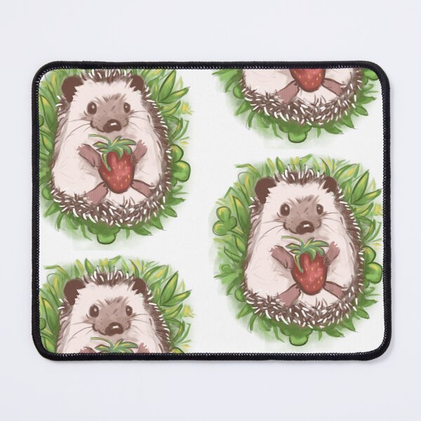 Item preview, Happy Strawberry Hedgehog designed and sold by Laughing Faerie.