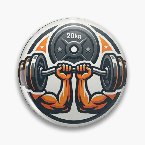 Item preview, Gym Bros carrying a 20kg weight designed and sold by Lkimi.
