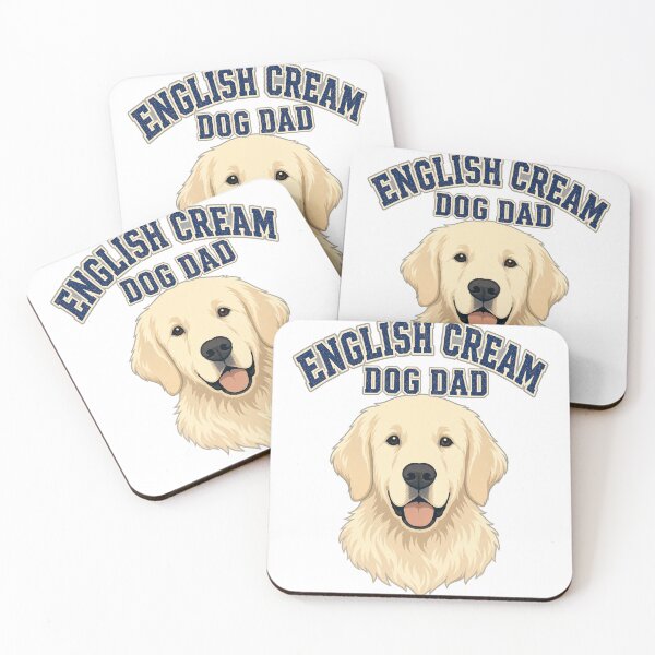 Item preview, English Cream Golden Retriever Dog Dad designed and sold by pirminio.