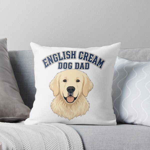Artikelvorschau, English Cream Golden Retriever Dog Dad entworfen und verkauft von pirminio.
