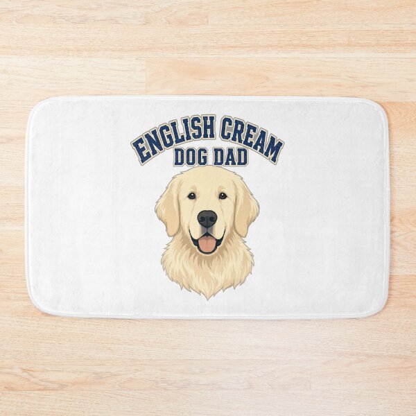 Artikelvorschau, English Cream Golden Retriever Dog Dad entworfen und verkauft von pirminio.