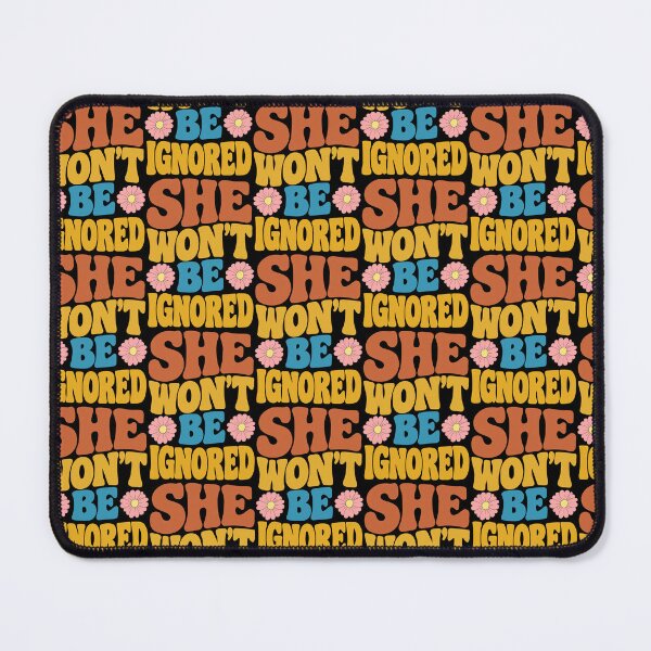 Item preview, She Won't Be Ignored Retro Groovy Empowering Design designed and sold by Glotify.