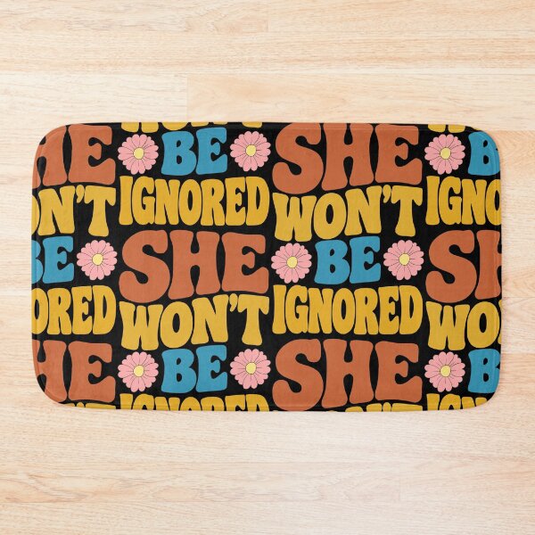 Item preview, She Won't Be Ignored Retro Groovy Empowering Design designed and sold by Glotify.