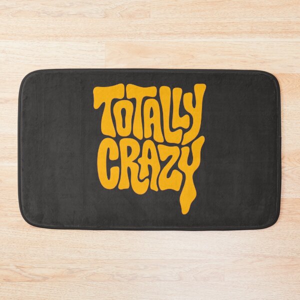 Item preview, Totally Crazy - Wavy Melting Retro 70s Typography designed and sold by alizvisions.