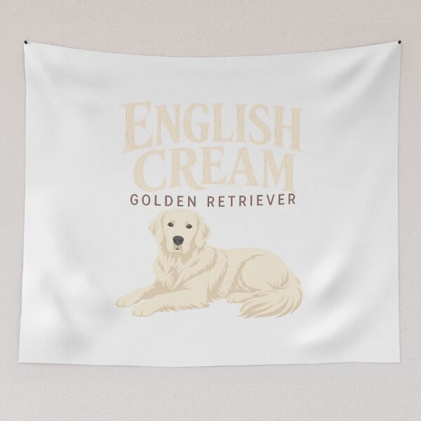 Item preview, English Cream Golden Retriever designed and sold by pirminio.