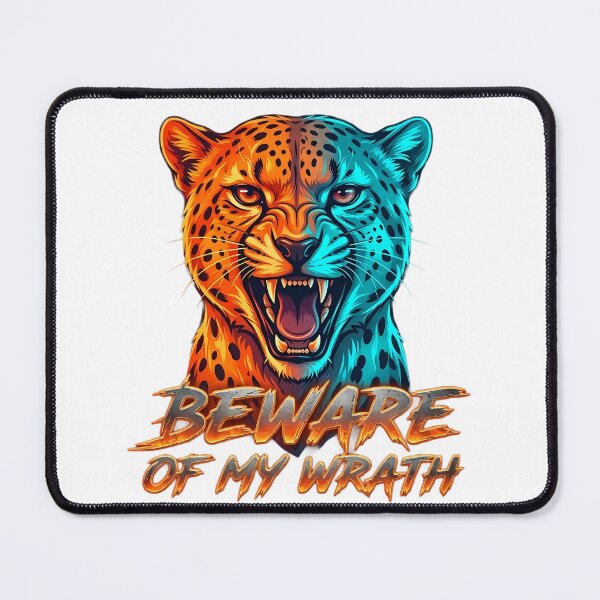 Item preview, Leopard Beware of My Wrath Classic T-Shirt designed and sold by SupernovaNote.