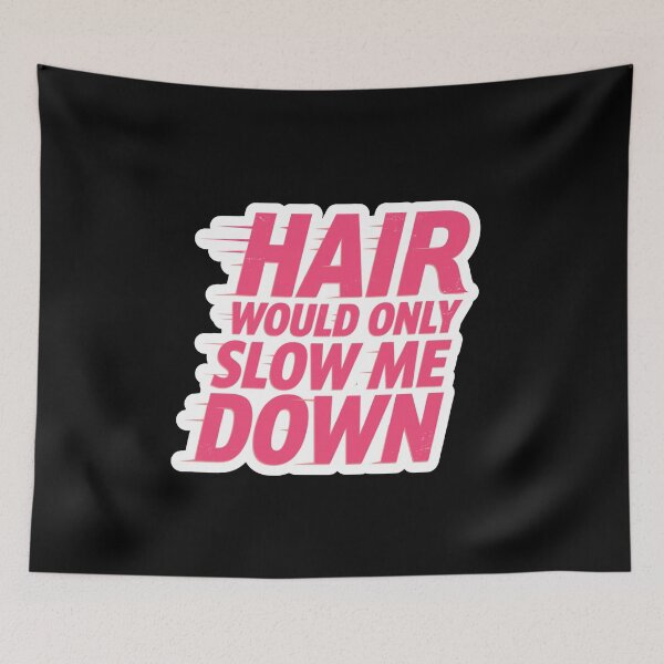 Item preview, Hair Would Only Slow Me Down Dad Humor designed and sold by Naitsebas.