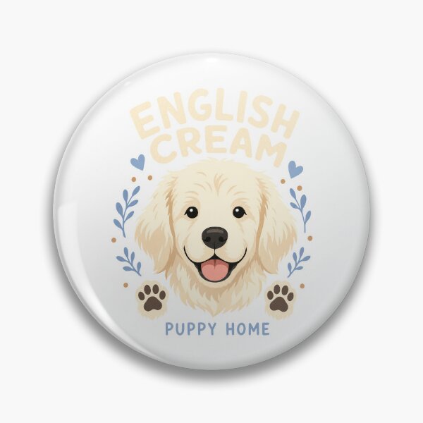 Artikelvorschau, English Cream Welpe Zuhause entworfen und verkauft von pirminio.