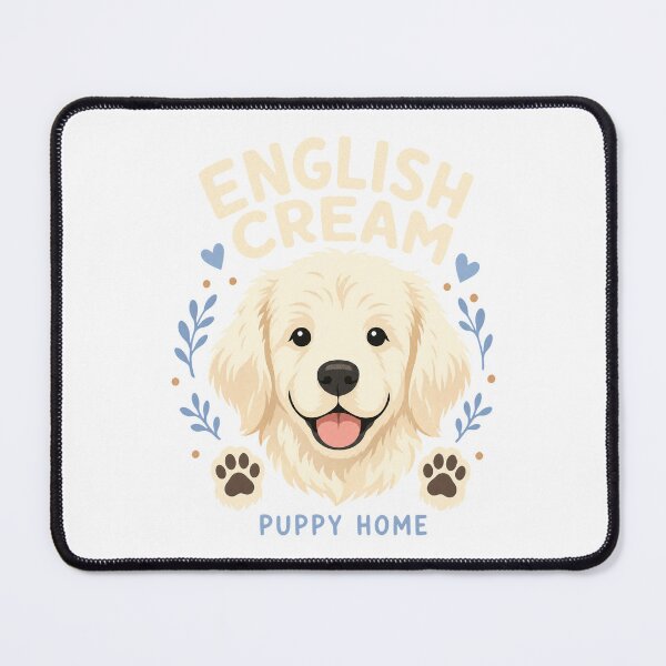 Item preview, English Cream puppy at home designed and sold by pirminio.