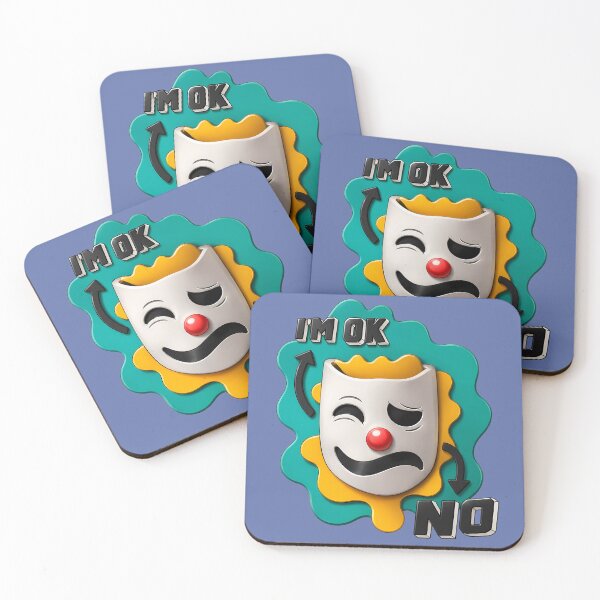 Item preview, Laughing on the outside, crying on the inside.  designed and sold by Drawings much more.