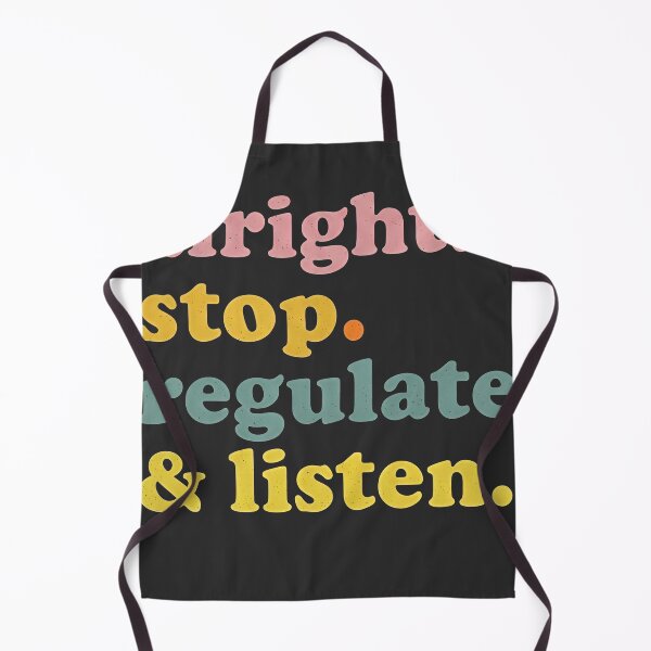 Item preview, Alright Stop Regulate and Listen Funny School Counselor Therapist Design designed and sold by viectory.