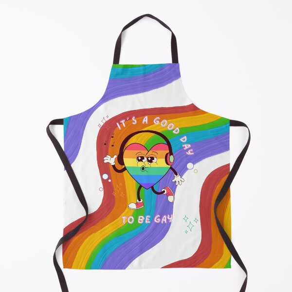 Item preview, It's a Good Day to Be Gay | Cute Pride Heart Design (Raimbow edition) designed and sold by romelleworks.