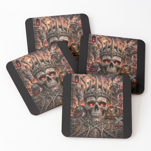 Item preview, The Skull King of the Iron Rails designed and sold by LAPUTIK.