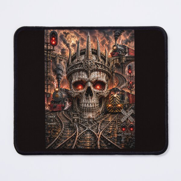 Item preview, The Skull King of the Iron Rails designed and sold by LAPUTIK.