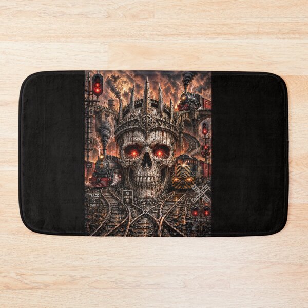 Item preview, The Skull King of the Iron Rails designed and sold by LAPUTIK.