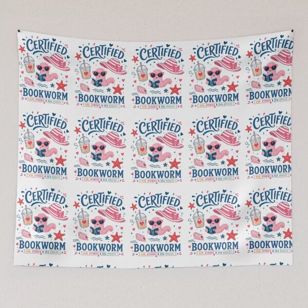 Item preview, Certified Bookworm Sun Stories Sea Breeze designed and sold by Passionread.