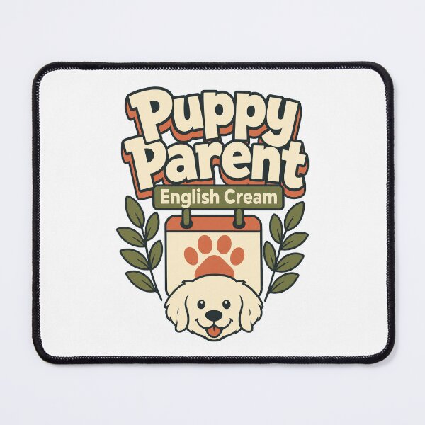 Item preview, English Cream Golden Retriever Fan designed and sold by pirminio.