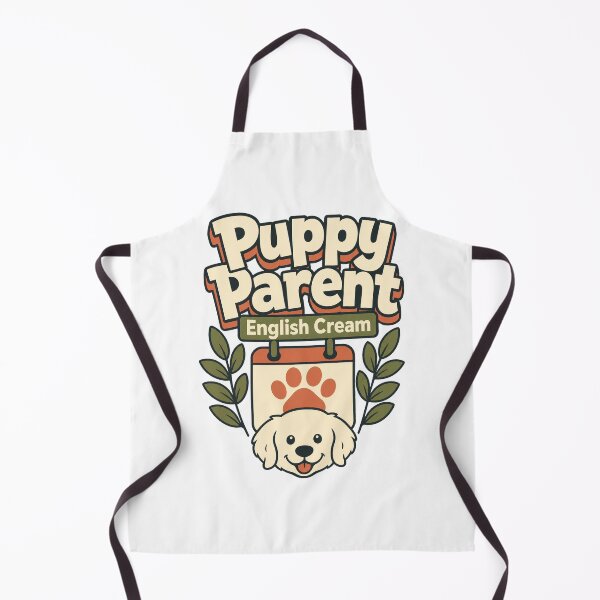 Item preview, English Cream Golden Retriever Fan designed and sold by pirminio.