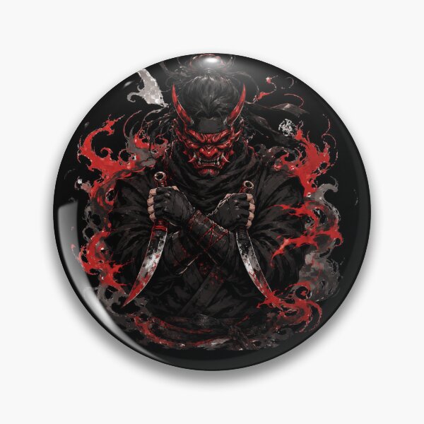 Item preview, Oni Mask Ninja Warrior Anime Demon Samurai designed and sold by MagicMakerPh⭐⭐⭐⭐⭐.