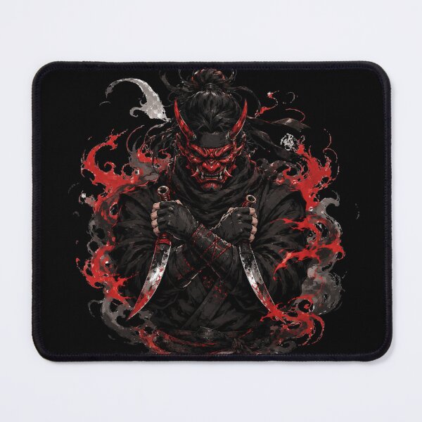 Item preview, Oni Mask Ninja Warrior Anime Demon Samurai designed and sold by MagicMakerPh⭐⭐⭐⭐⭐.