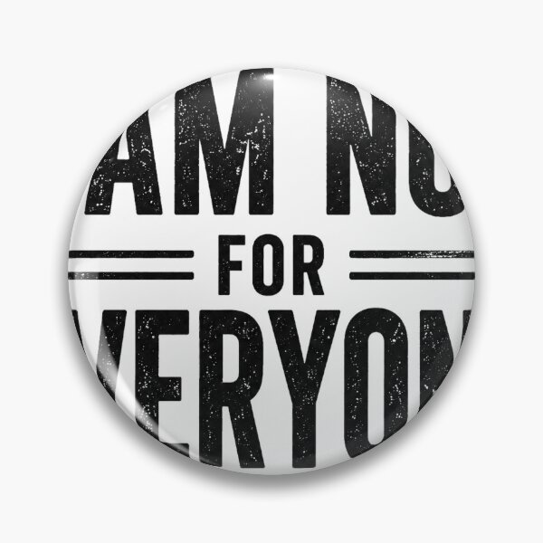 Item preview, I Am Not For Everyone Self Love Empowerment Motivational T-Shirt | Bold Typography Mindset Gift designed and sold by debdesarkar.