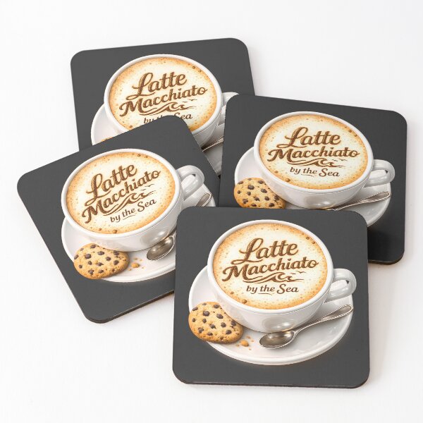 Item preview, Latte Macchiato by the Sea  designed and sold by Les-Ink-Studio.