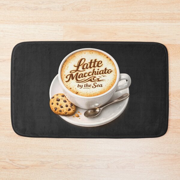 Item preview, Latte Macchiato by the Sea  designed and sold by Les-Ink-Studio.