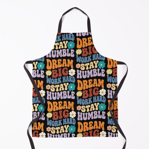Item preview, Dream Big Work Hard Stay Humble Retro Groovy Inspirational Design designed and sold by Glotify.
