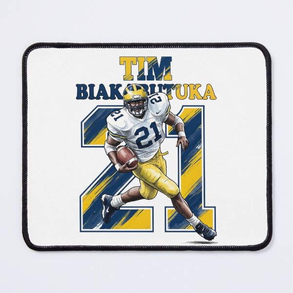 Item preview, Retro Tim Biakabutuka 21 - College Football Legend designed and sold by Thogan0416.