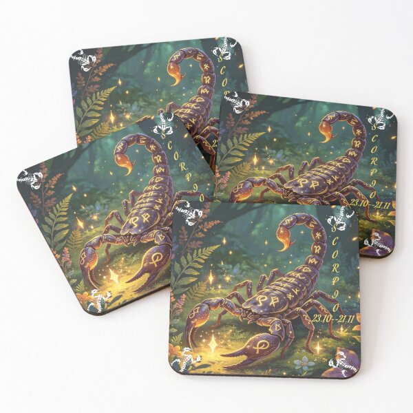 Item preview, Mystical Scorpio Zodiac  Design designed and sold by wojtas90.