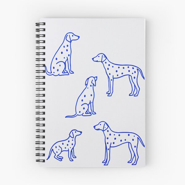 Item preview, Minimalist Blue Dalmatians designed and sold by lautir.