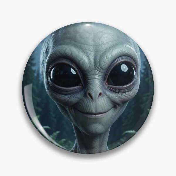 Item preview, Gray Alien in Forest designed and sold by UdertakerSHOP.