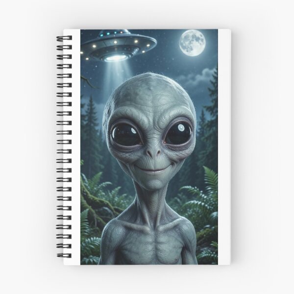 Item preview, Gray Alien in Forest designed and sold by UdertakerSHOP.