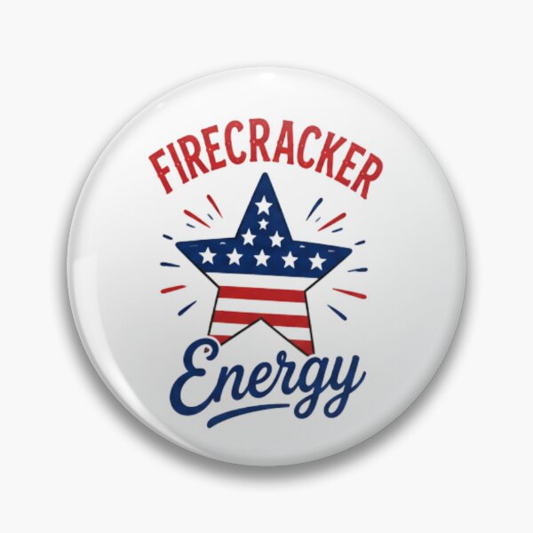 Item preview, Firecracker Energy- patriotic design designed and sold by RahRahsCreation.
