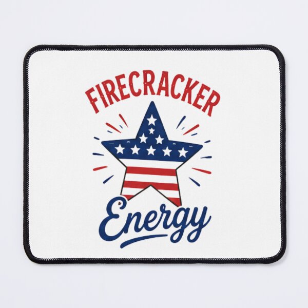 Item preview, Firecracker Energy- patriotic design designed and sold by RahRahsCreation.