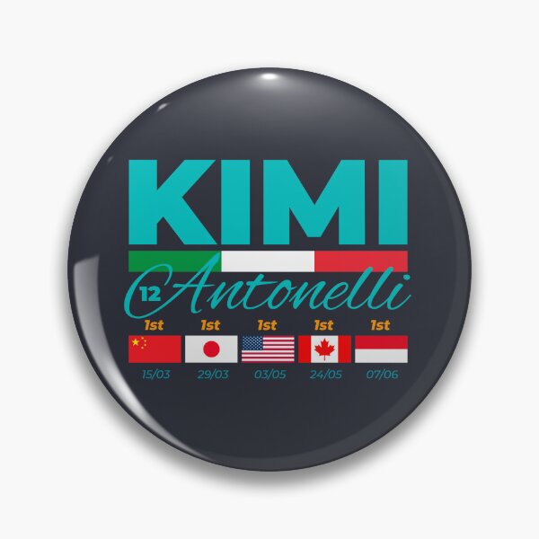 Item preview, Kimi Antonelli's first victories designed and sold by ilustralima.