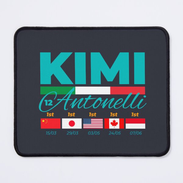 Item preview, Kimi Antonelli's first victories designed and sold by ilustralima.