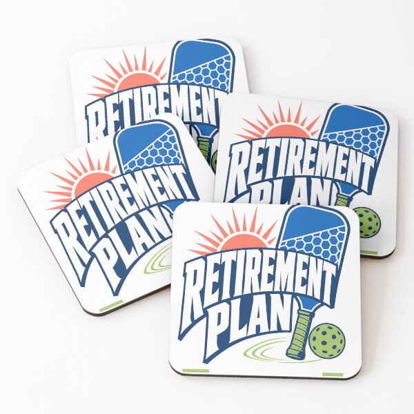 Item preview, Pickleball is my retirement plan, retirement designed and sold by pirminio.