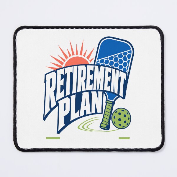 Item preview, Pickleball is my retirement plan, retirement designed and sold by pirminio.