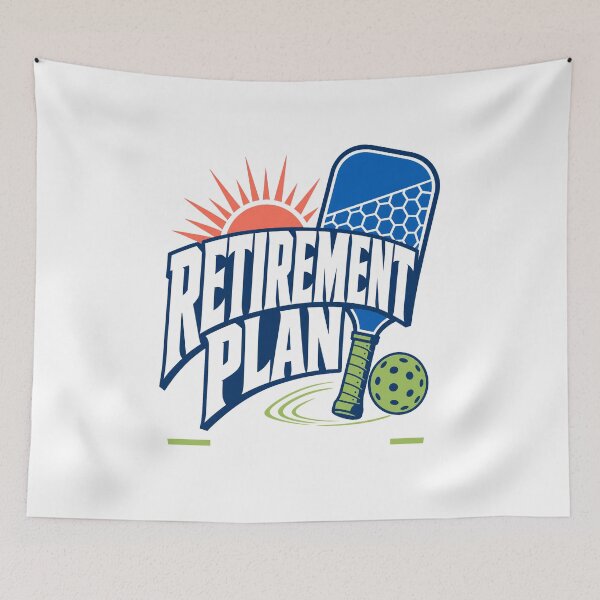 Item preview, Pickleball is my retirement plan, retirement designed and sold by pirminio.