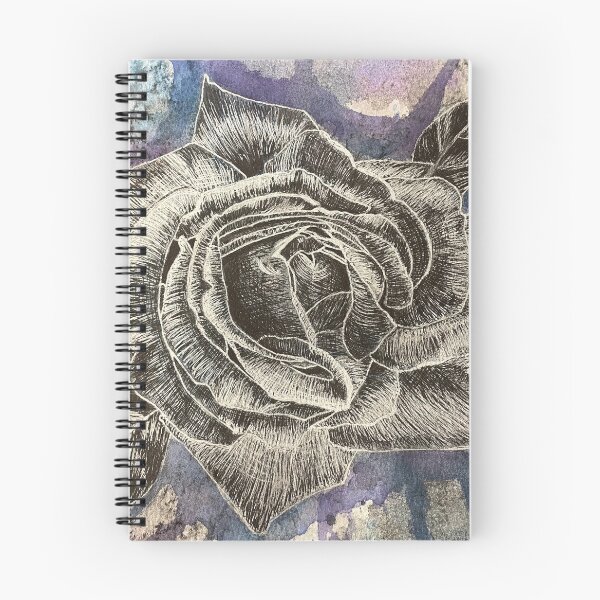 Item preview, Winter Rose mixed media  designed and sold by LMT-art.