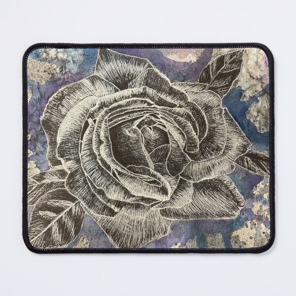 Item preview, Winter Rose mixed media  designed and sold by LMT-art.