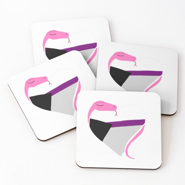 Item preview, Snake Hugs: Demisexual Flag  designed and sold by gaydragongeek.