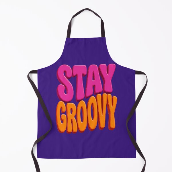 Item preview, Stay Groovy - 3D Bubble Letters Retro Pop Art Typography designed and sold by alizvisions.