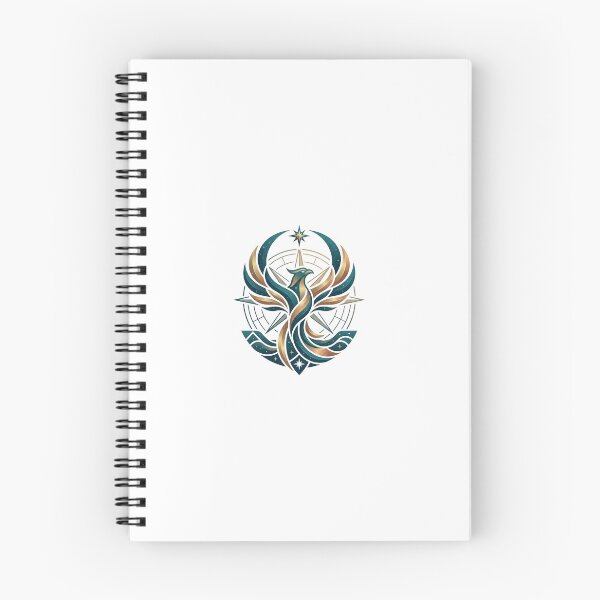 Item preview, Geometric Phoenix Emblem Modern Art designed and sold by WonderDokkan.