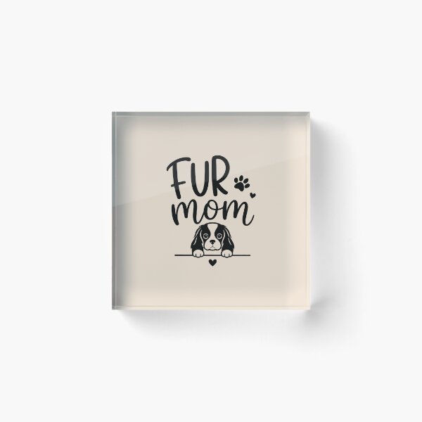 Item preview, Cavalier King Charles Spaniel  Fur Mom  designed and sold by Kaurisdigital.
