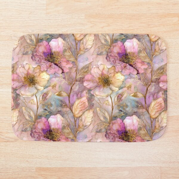 Item preview, Floral Whispers In Gold designed and sold by Dawne's Designs.