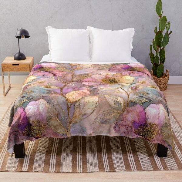 Item preview, Floral Whispers In Gold designed and sold by Dawne's Designs.