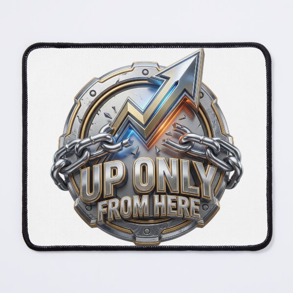 Item preview, Powerful "Up Only From Here" Comeback Motivation! designed and sold by pradeepvisuals.